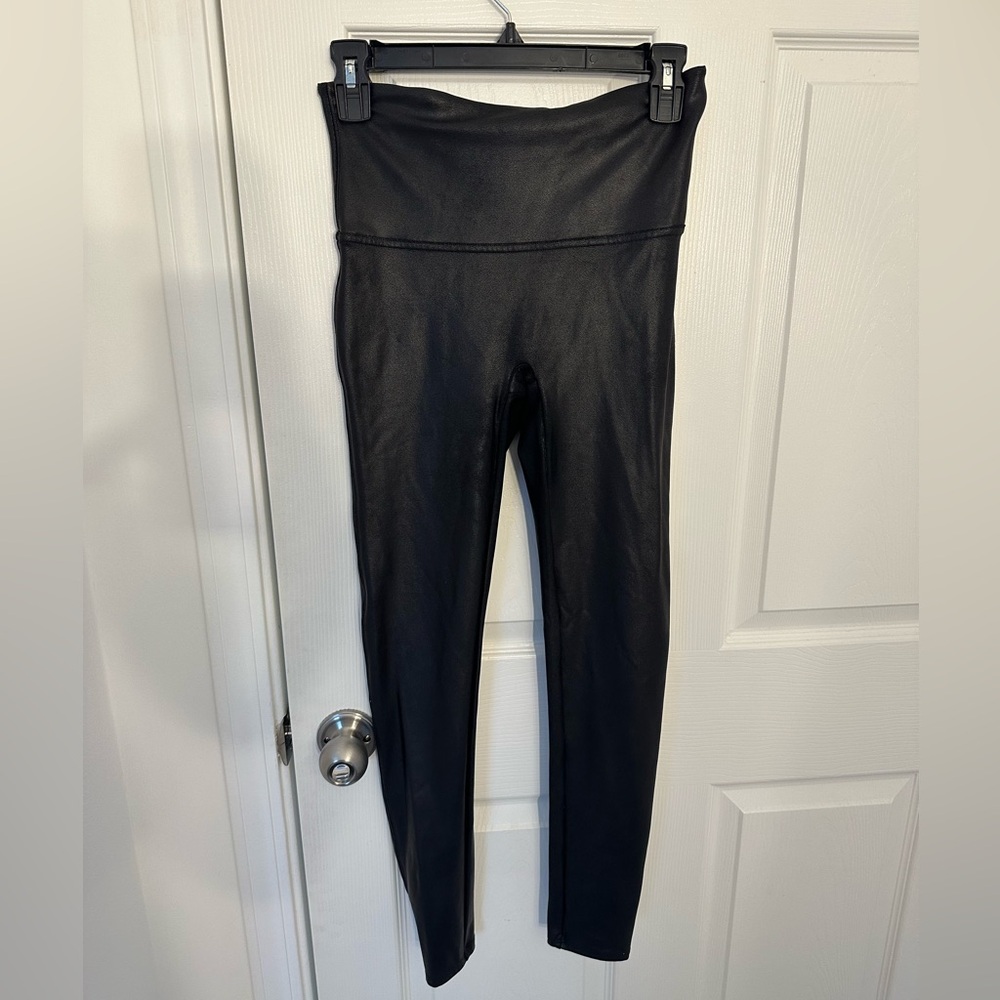 Spanx Faux Leather Leggings